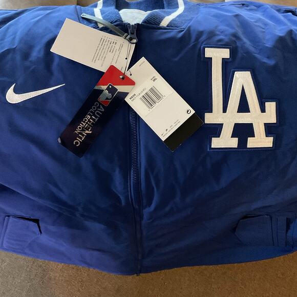 Authentic Los Angeles Dodgers MLB Royal Dugout Performance Jacket Mens XXXL 3XL - Picture 4 of 8
